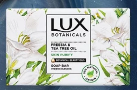 Lux Botanicals Freesia & Tea Tree Oil Mydło w kostce 90 g