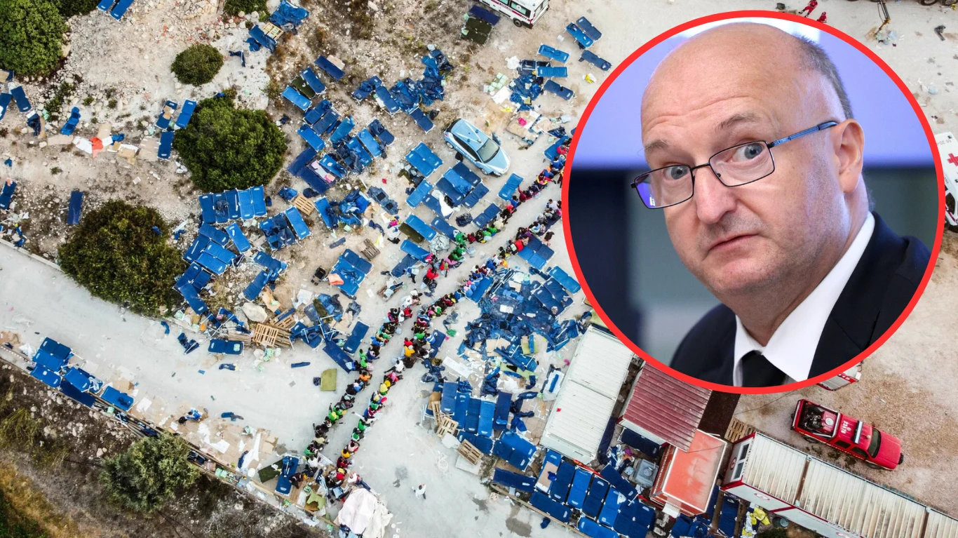 Kryzys migracyjny na Lampedusie i Piotr Wawrzyk, zdymisjonowany wiceminister spraw zagranicznych (fot. East News/Michal Zebrowski) Kryzys migracyjny na Lampedusie i Piotr Wawrzyk, zdymisjonowany wiceminister spraw zagranicznych (fot. East News/Michal Zebrowski)