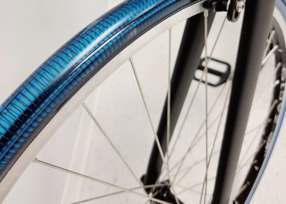 Bezpowietrzna opona rowerowa METL firmy Smart Tyre Company Bezpowietrzna opona rowerowa METL firmy Smart Tyre Company