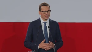 Wybory 2023. Premier Mateusz Morawiecki w Szczytnie