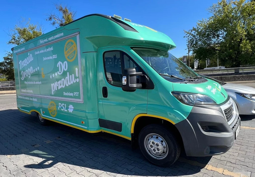 Food truck Polskiego Stronnictwa Ludowego rusza w Polskę Food truck Polskiego Stronnictwa Ludowego rusza w Polskę