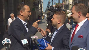 Radosław Sikorski i Jacek Ozdoba