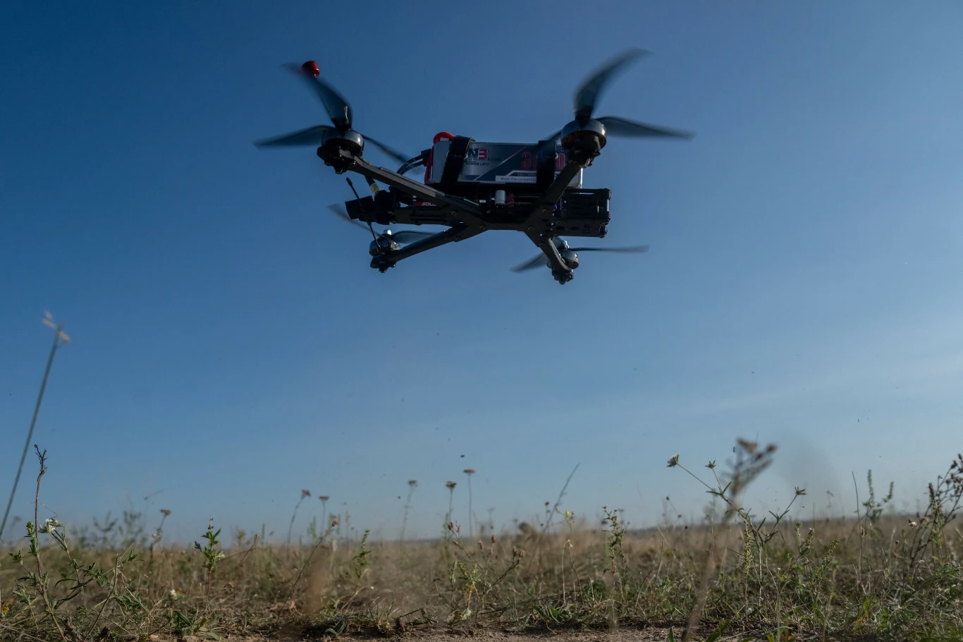 Na zdjęciu: Ukraiński dron bojowy Na zdjęciu: Ukraiński dron bojowy