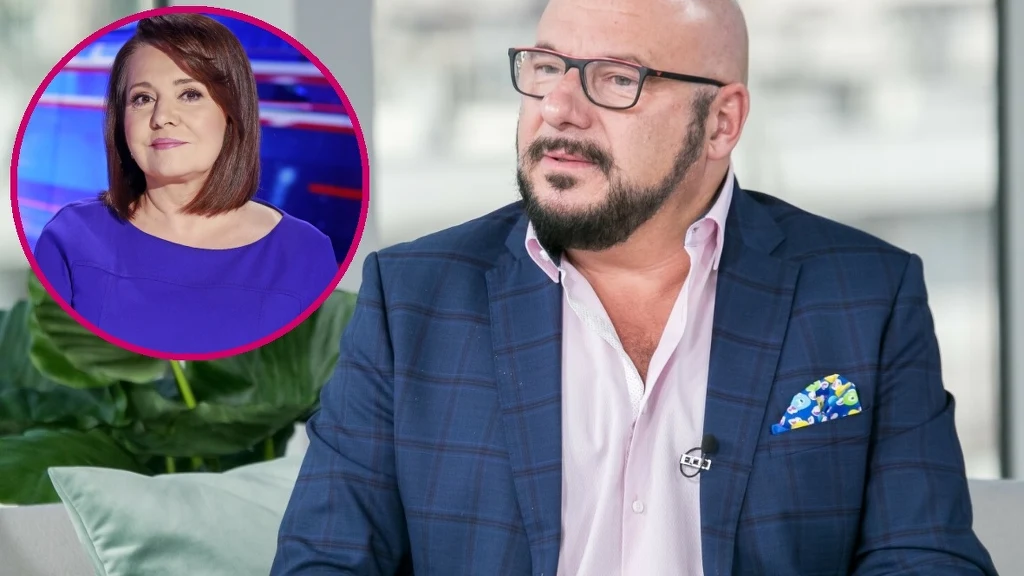 Piotr Gąsowski zdenerował się po obejrzeniu "Wiadomosci" z Danutą Holecką Piotr Gąsowski zdenerował się po obejrzeniu "Wiadomosci" z Danutą Holecką