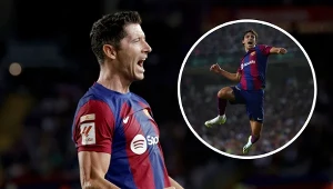 Lewandowski i spółka zdeklasowali rywali. Pięć goli, Polak zrobił swoje