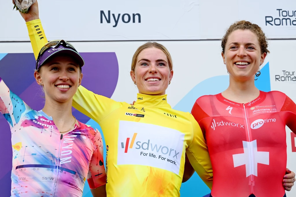 Katarzyna Niewiadoma zajęła drugie miejsce w wyścigu Tour de Romandie