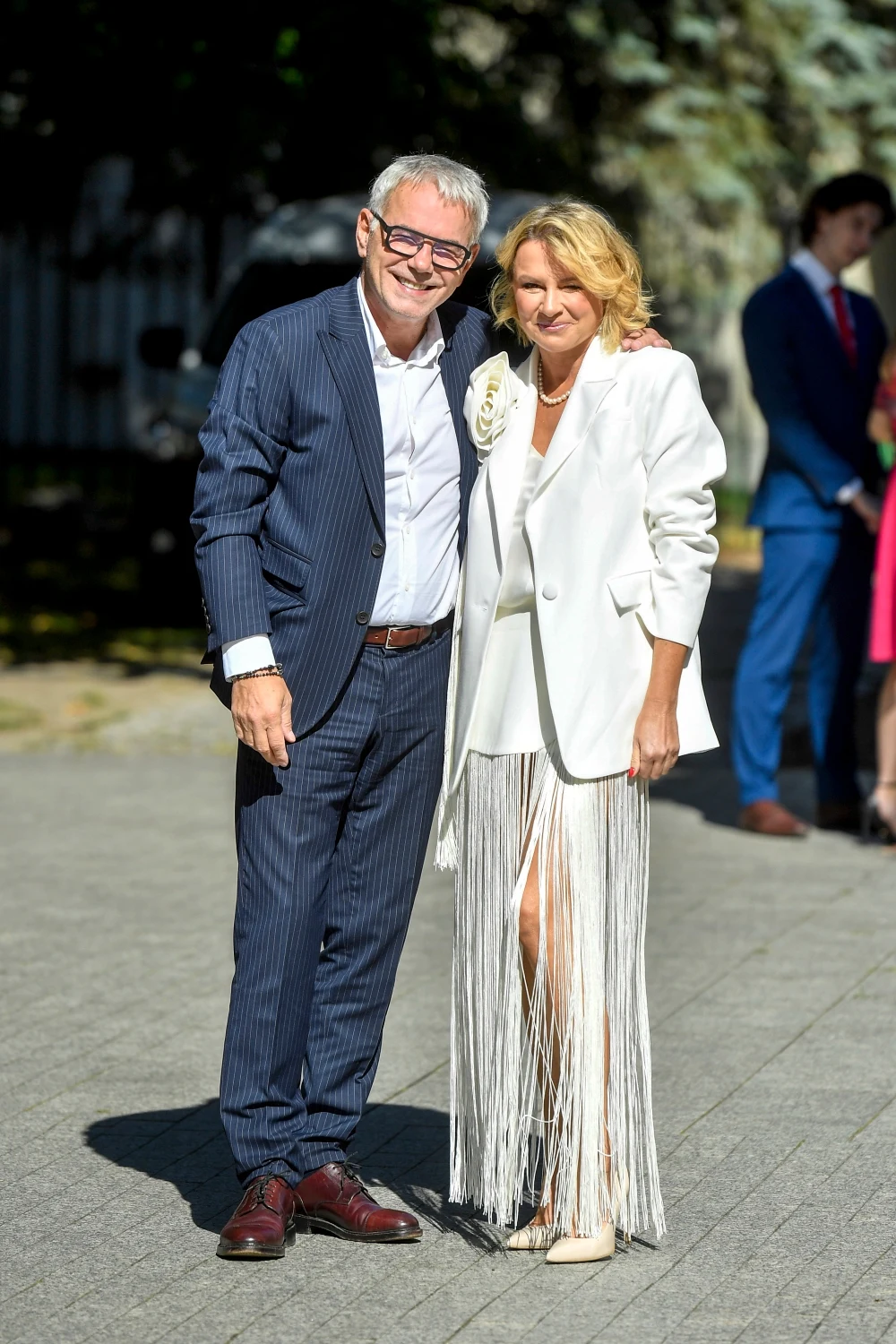 Robert Janowski i Monika Głodek odnowili przysięgę małżeńską Robert Janowski i Monika Głodek odnowili przysięgę małżeńską