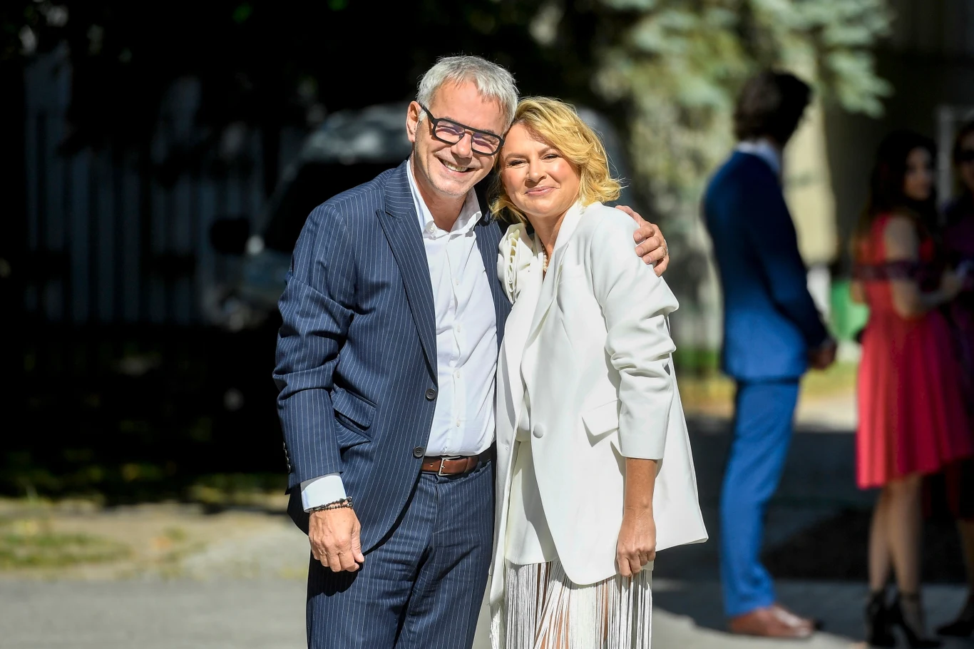 Robert Janowski i Monika Głodek odnowili przysięgę małżeńską Robert Janowski i Monika Głodek odnowili przysięgę małżeńską