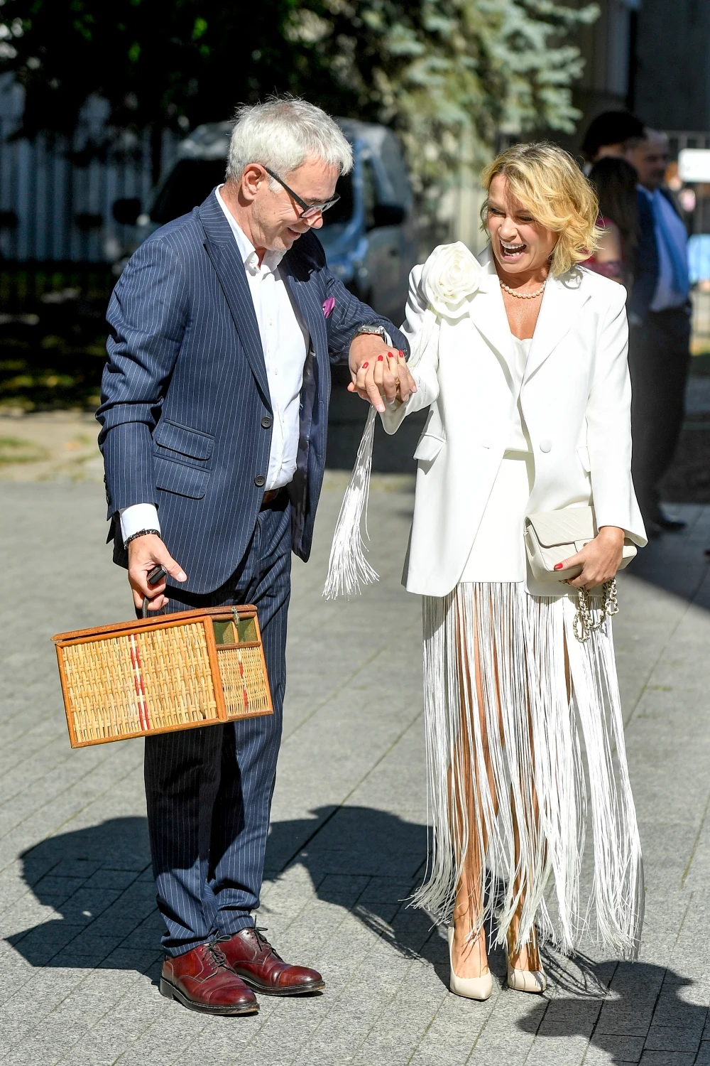 Robert Janowski i Monika Głodek odnowili przysięgę małżeńską Robert Janowski i Monika Głodek odnowili przysięgę małżeńską