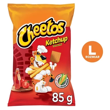 Cheetos Chrupki kukurydziane o smaku ketchupowym 85 g - 2