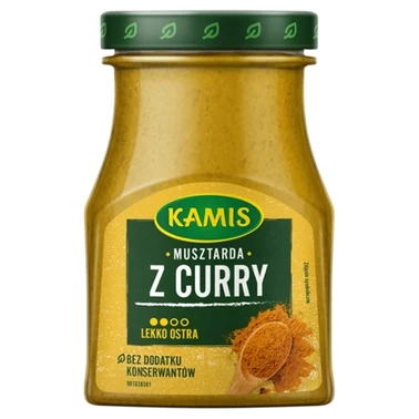 Kamis Musztarda z curry 185 g - 0