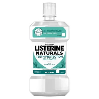 Listerine Naturals Teeth Protection Płyn do płukania jamy ustnej 500 ml - 0