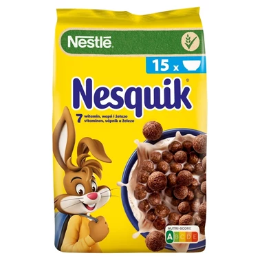 Nestlé Nesquik Zbożowe kuleczki o smaku czekoladowym 450 g - 0