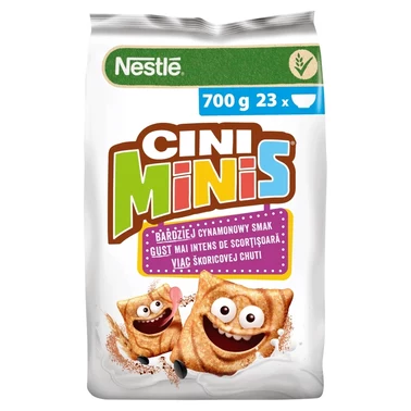 Nestlé Cini Minis Zbożowe kwadraciki o smaku cynamonowym 700 g - 0