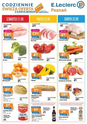 E.Leclerc Poznań - codziennie świeża oferta!