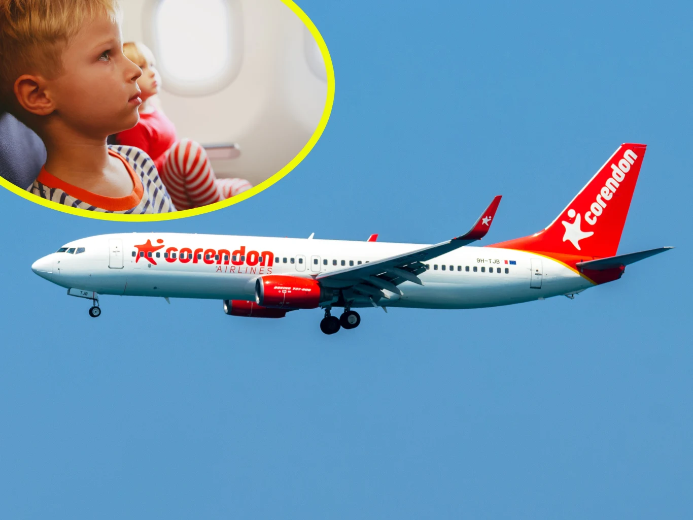 Corendon Airlines wprowadza cichą strefę bez dzieci w samolotach. Corendon Airlines wprowadza cichą strefę bez dzieci w samolotach.