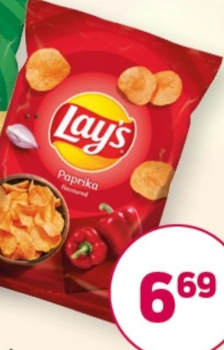 Lay's Chipsy ziemniaczane o smaku papryki 130 g