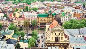 Historyczne centrum Lwowa. To jedno z miejsc wpisanych na listę zagrożonych obiektów światowego dziedzictwa UNESCO