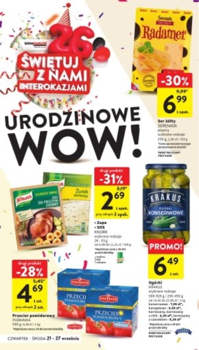 Świętuj z nami interokazjami - Intermarche