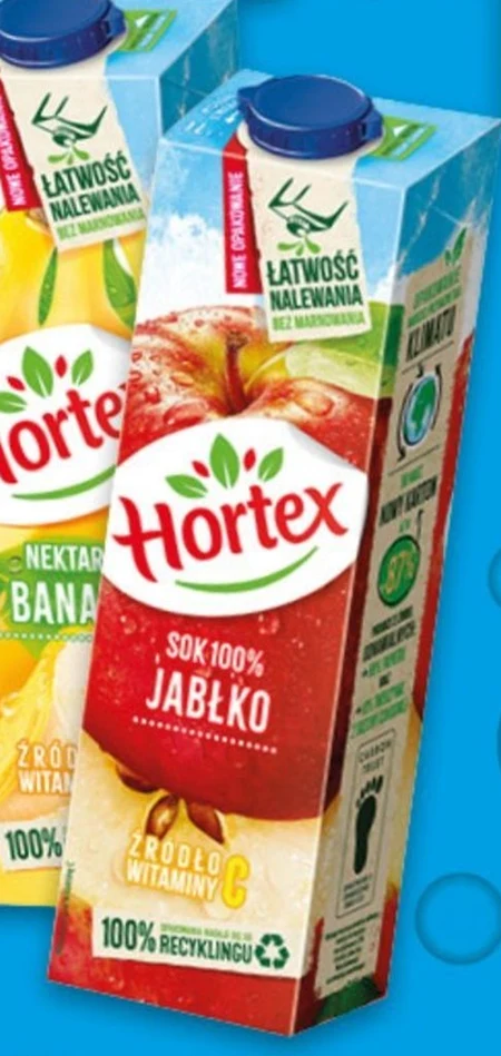 Hortex Sok 100 % jabłko 1 l