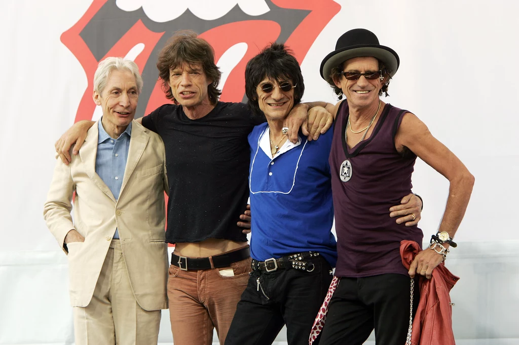 Na "Hackney Diamonds" znajdą się dwa utwory nagrane przez The Rolling Stones jeszcze ze zmarłym w 2021 r. Charliem Wattsem (pierwszy z lewej)