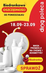 Masa promocji na chemię i kosmetyki w Biedronce! Ding Poleca Wrzesień 2023