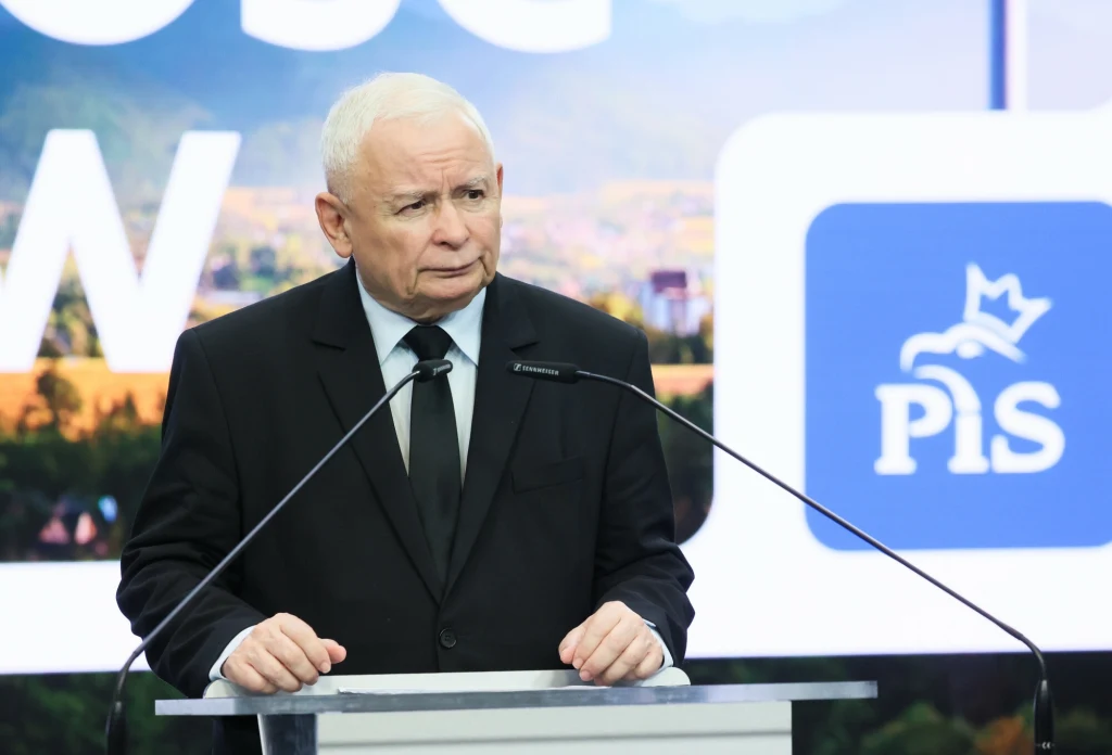 Prezes PiS Jarosław Kaczyński
