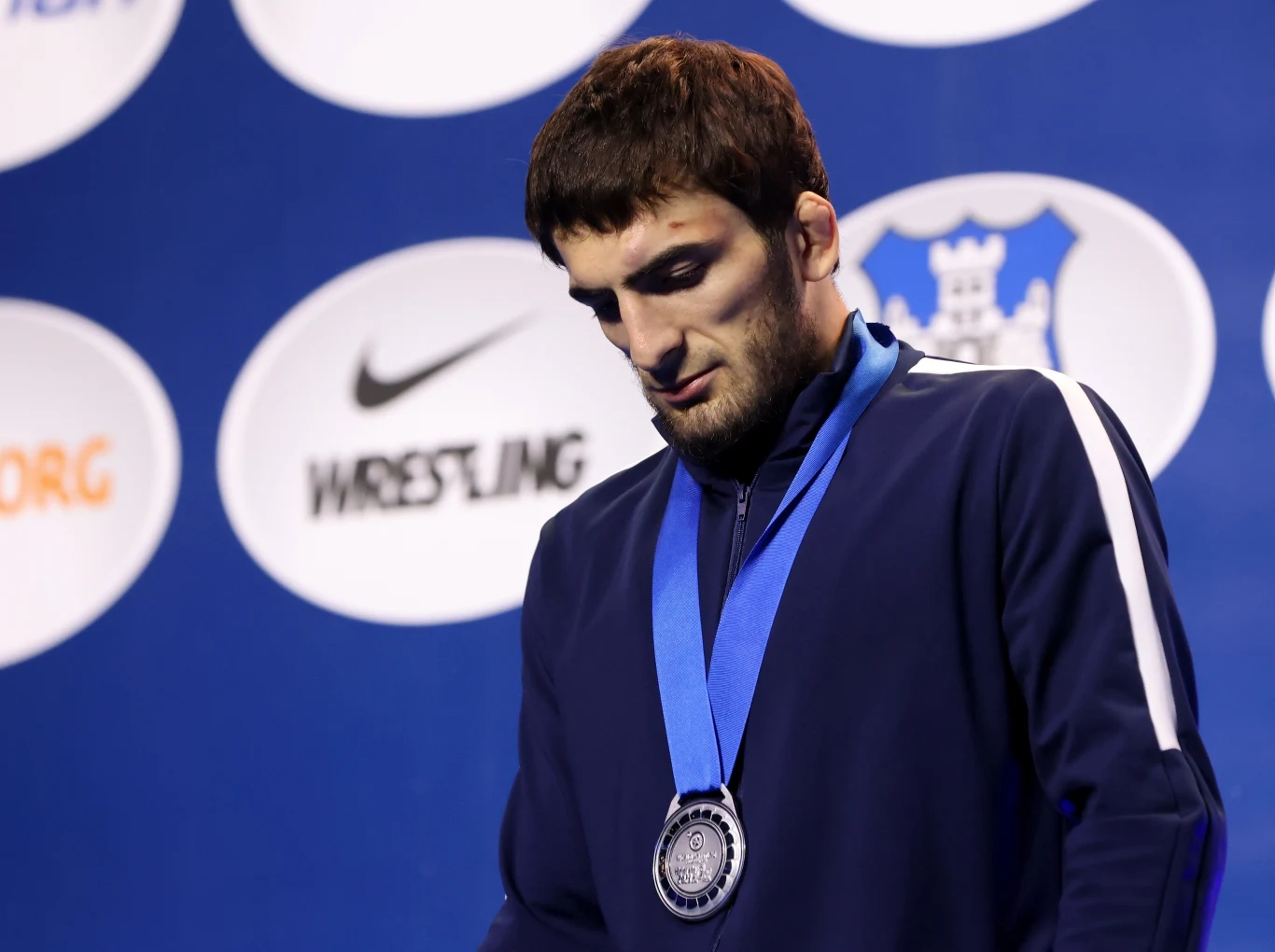 Brązowy medalista MŚ w Belgradzie Abasgadzhi Magomedov z Rosji