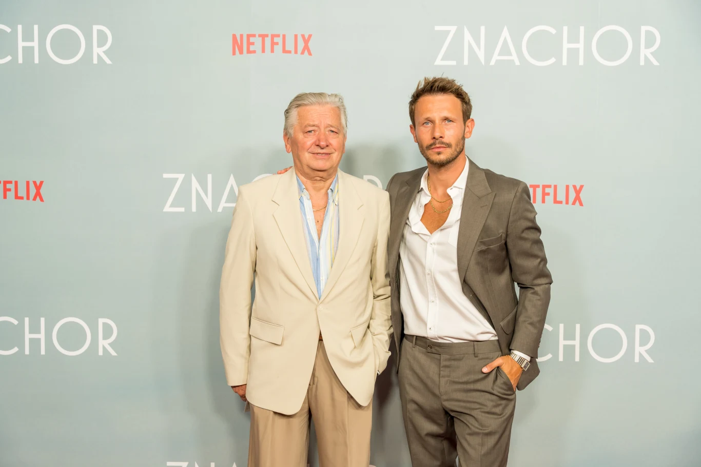 Mateusz Banasiuk z ojcem Stanisławem Mateusz Banasiuk z ojcem Stanisławem