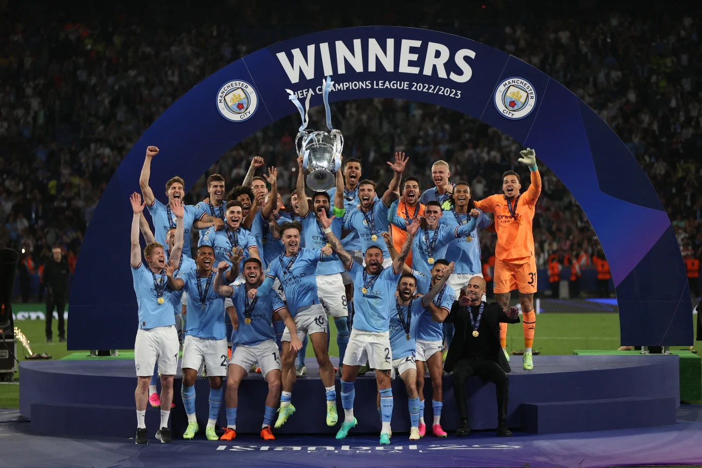 W zeszłym sezonie Ligę Mistrzów wygrał Manchester City