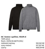 Sweter męski Bonprix