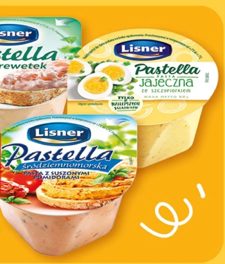 Lisner Pastella Pasta jajeczna ze szczypiorkiem 80 g