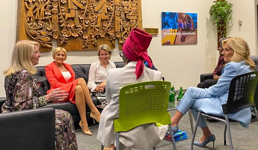 Agata Duda na spotkaniu UNICEF, for KPRP