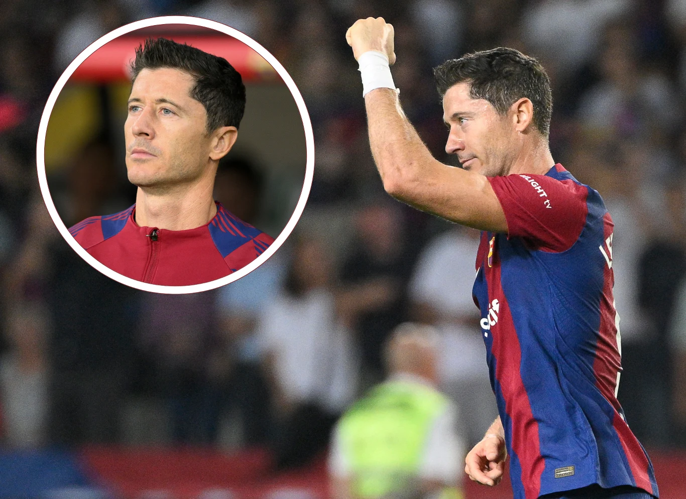 Robert Lewandowski w barwach FC Barcelona