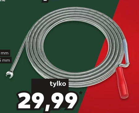 Spirala do czyszczenia rur Parkside