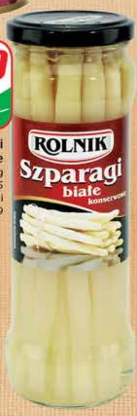 Rolnik Szparagi białe konserwowe 330 g
