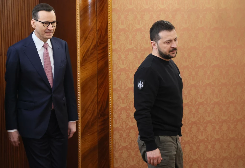 Prezydent Ukrainy Wołodymyr Zełenski podczas wizyty w Polsce w kwietniu br. Prezydent Ukrainy Wołodymyr Zełenski podczas wizyty w Polsce w kwietniu br.