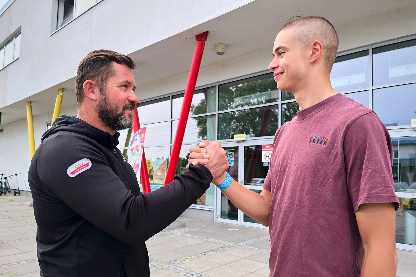 Władimir Semirunnij i Paweł Abratkiewicz