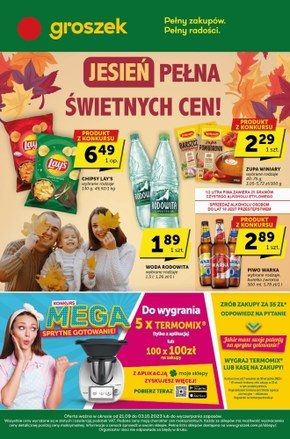 Groszek - jesień pełna świetnych cen