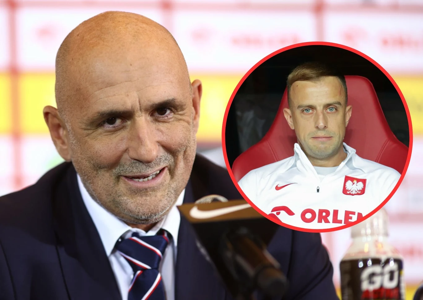 Michał Probierz / Kamil Grosicki Michał Probierz / Kamil Grosicki