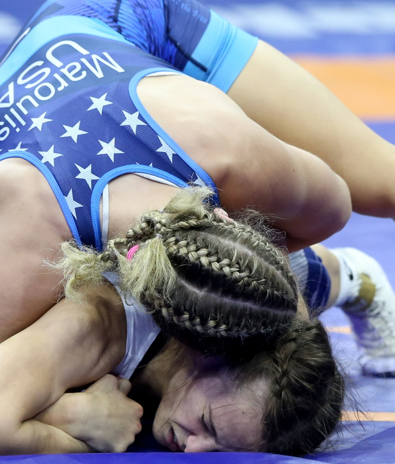 Helen Maroulis dociska Anhelinę Łysak