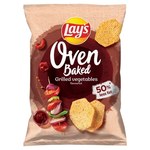 Lay's Oven Baked o smaku grillowanych warzyw 110 g - Pieczone formowane chipsy ziemniaczane