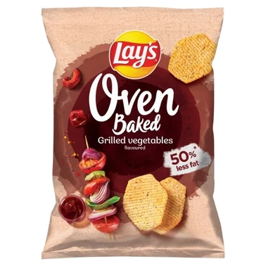 Lay's Oven Baked Pieczone formowane chipsy ziemniaczane o smaku grillowanych warzyw 110 g - 3