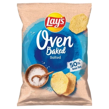 Lay's Oven Baked Pieczone formowane chipsy ziemniaczane solone 110 g - 3