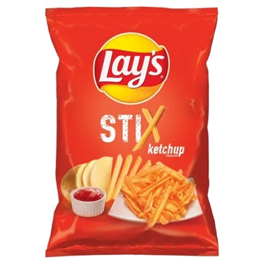 Lay's Stix Chipsy ziemniaczane o smaku ketchupowym 130 g - 4