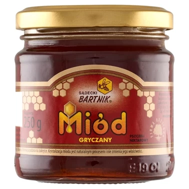 Sądecki Bartnik Miód pszczeli nektarowy gryczany 250 g - 1