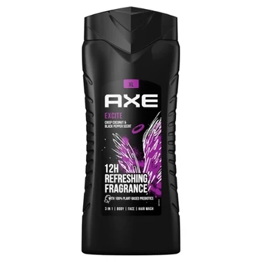 Axe Excite Żel pod prysznic 3w1 400 ml - 0