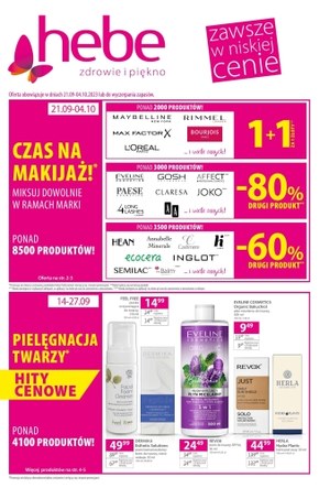 Czas na makijaż w Hebe! 
