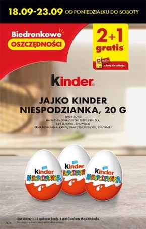 Super promocje w Biedronce 