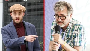 Jan Śpiewak polemizuje z Cezarym Michalskim (fot. Artur Szczepański)